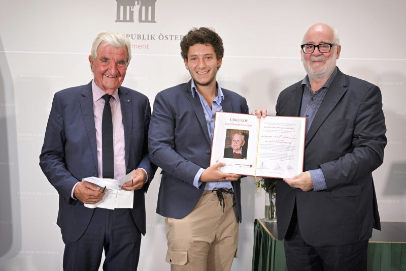 Verleihung Würdigungspreis