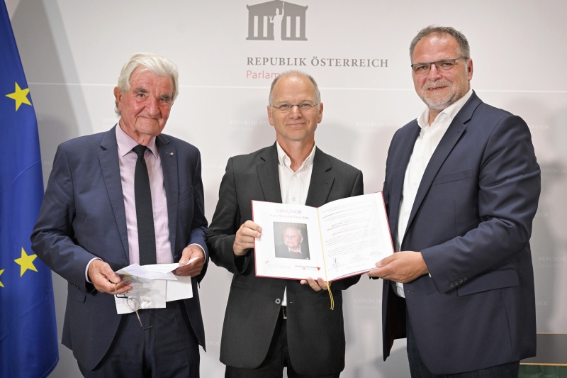 Verleihung Würdigungspreis