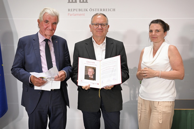 Verleihung Würdigungspreis