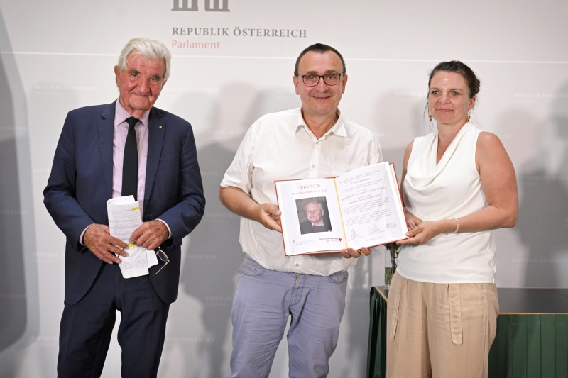 Verleihung Würdigungspreis