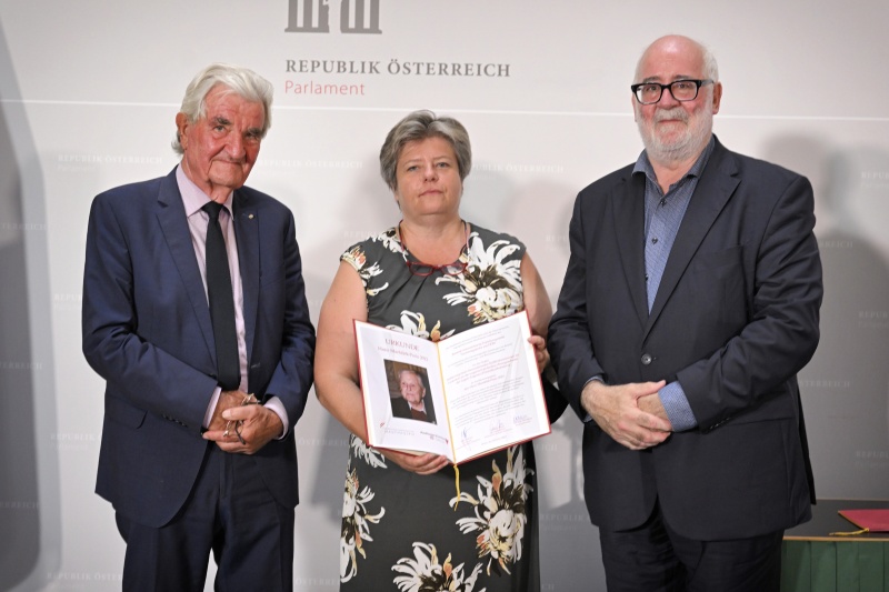 Verleihung Würdigungspreis