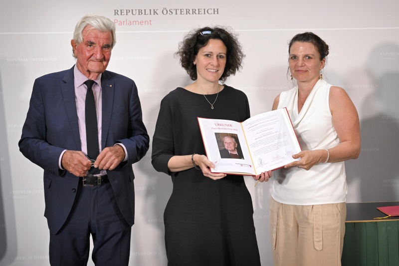 Verleihung Würdigungspreis