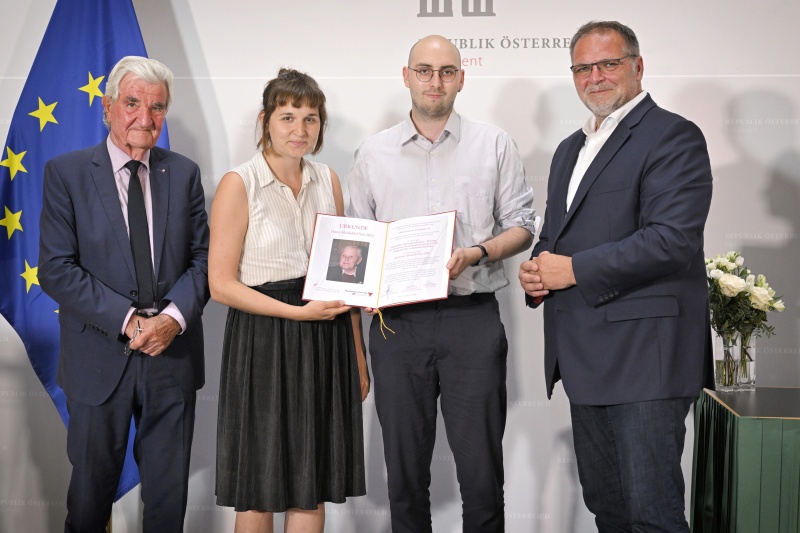 Verleihung Würdigungspreis