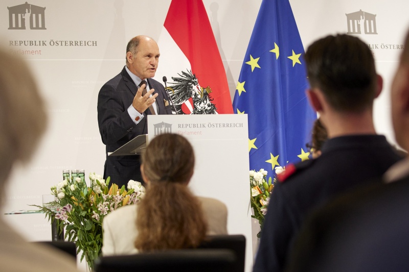 Abschlussworte von Nationalratspräsident Wolfgang Sobotka (ÖVP)