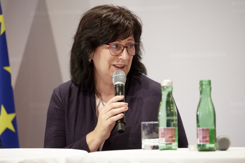 Interview mit den Bereichssprecher:innen, von links: Nationalratsabgeordnete Rosa Ecker (FPÖ)