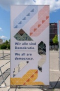 Wir alle sind Demokratie - Stele 11 Vorderseite