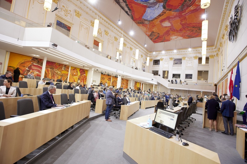 Nationalratspräsident Wolfgang Sobotka (ÖVP) am Präsidium