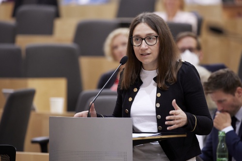 Fragestellerin Nationalratsabgeordnete Julia Elisabeth Herr (SPÖ)