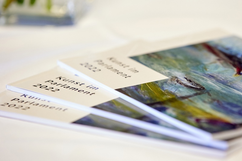 Ausstellungskatalog - Kunst im Parlament 2022