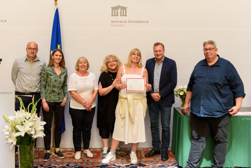 Zertifikatsverleihung an die TeilnehmerInnen des Internationalen Gewerkschaftslehrganges 2022