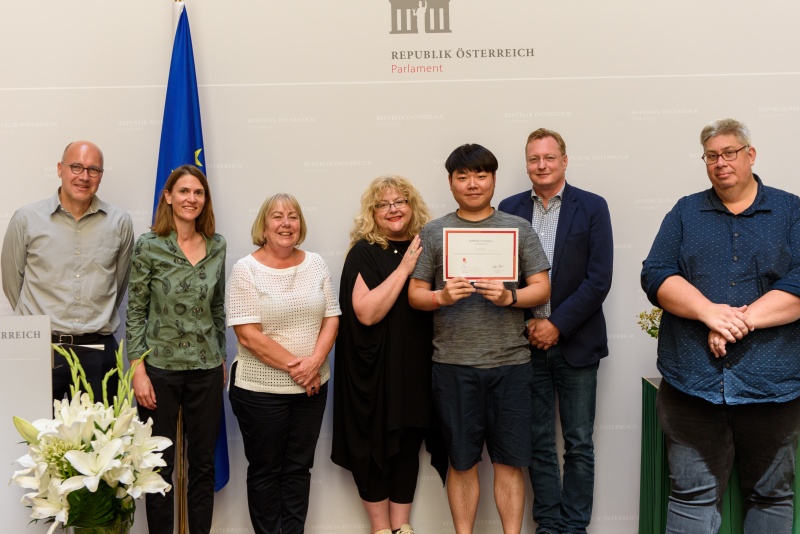 Zertifikatsverleihung an die TeilnehmerInnen des Internationalen Gewerkschaftslehrganges 2022