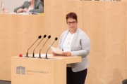 Bundesrätin Nicole Riepl (SPÖ) am Rednerpult