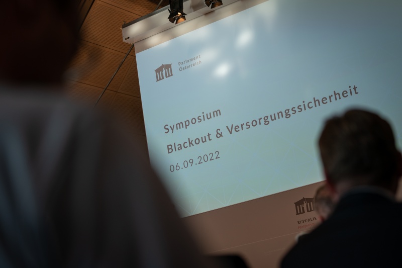 Blick auf die Präsentation