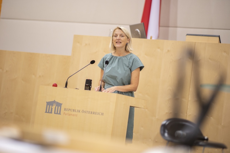 Statement der Vizepräsidentin des EU-Parlaments Evelyn Regner (SPÖ)