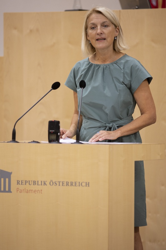 Statement der Vizepräsidentin des EU-Parlaments Evelyn Regner (SPÖ)