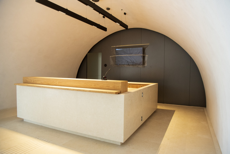 Eingangshalle mit Empfangsdesk