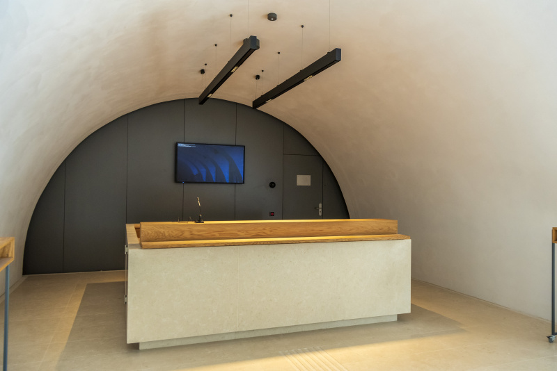 Eingangshalle mit Empfangsdesk