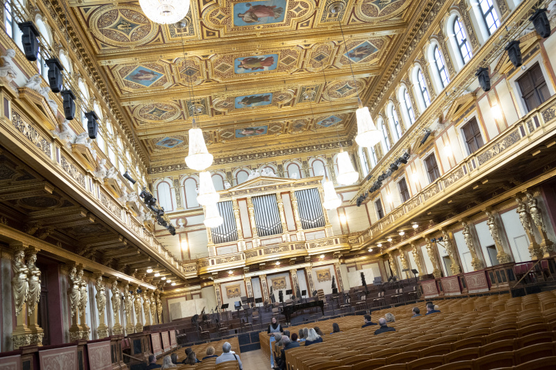 Mitglieder des Bundesrates im Goldenen Saal des Wiener Musikvereins
