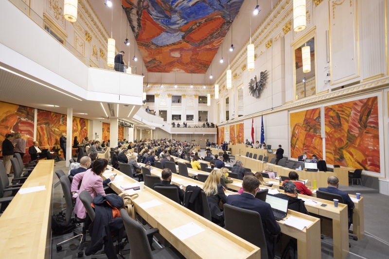 Blick ins Plenum