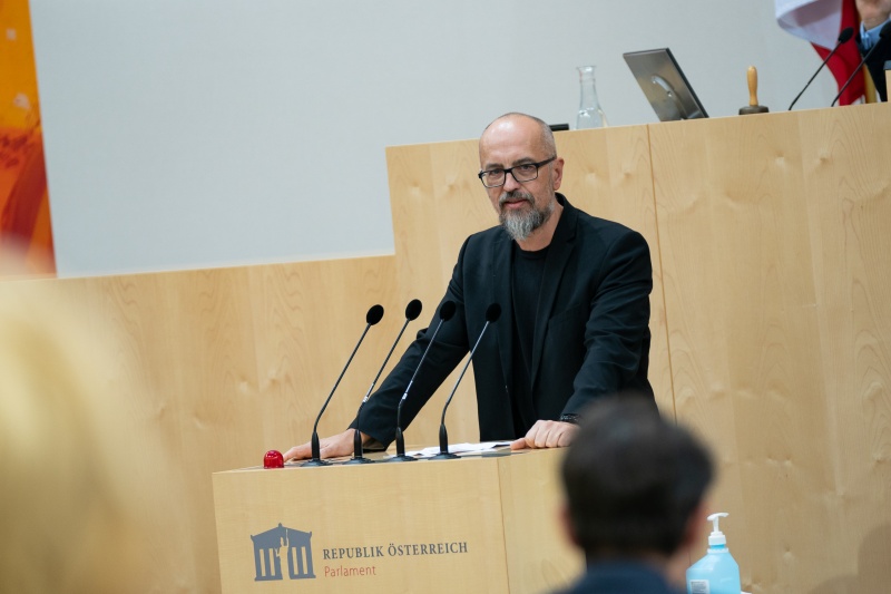 Nationalratsabgeordneter Michel Reimon (GRÜNE)