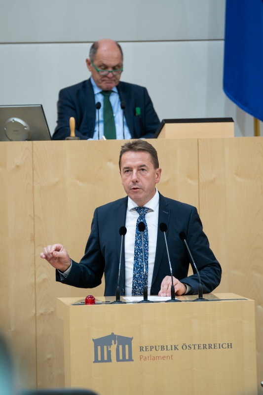 Nationalratsabgeordneter Erwin Angerer (FPÖ)