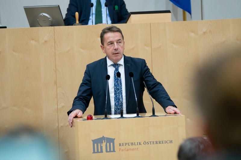 Nationalratsabgeordneter Erwin Angerer (FPÖ)