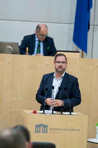 Nationalratsabgeordneter Christian Hafenecker (FPÖ)