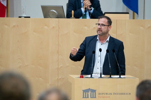 Nationalratsabgeordneter Christian Hafenecker (FPÖ)