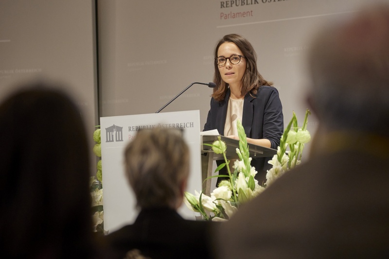 Einleitende Worte von Executive Director Women without Borders Laura Kropiunigg