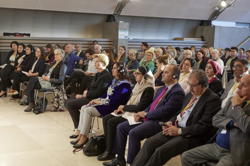 Blick auf die Veranstaltungsteilnehmer:innen