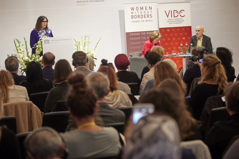 Grußbotschaft von Botschafterin der Islamischen Republik Afghanistan in Österreich Maniza Bakhtari