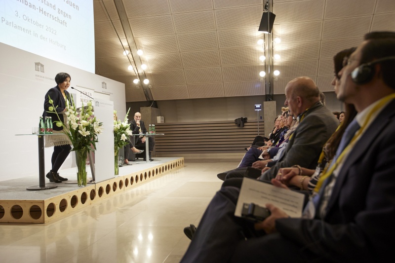 Keynote von Gründerin des afghanischen Vereins Fivestones  Masomah Regl