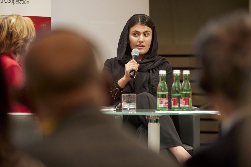 Keynote von Husna Jalal Frauenrechtsaktivistin, Afghanistan