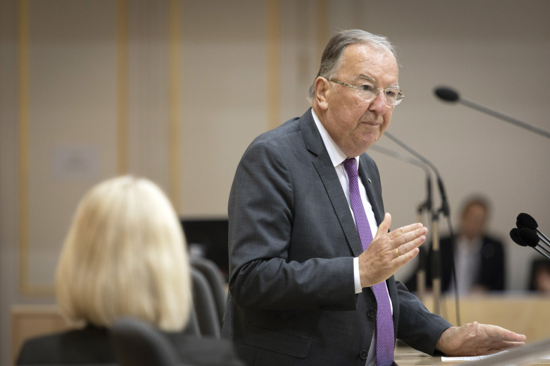 Am Rednerpult Bundesrat Ernest Schwindsackl (ÖVP)