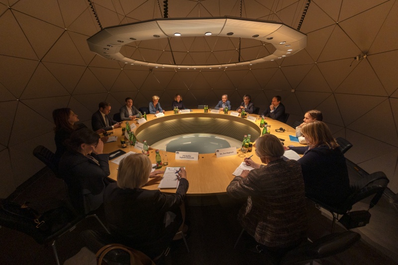 Workshop mit Teilnehmer:Innen.