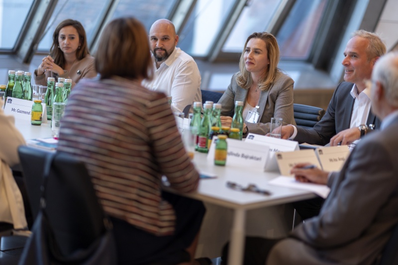 Teilnehmer:innen im Workshop