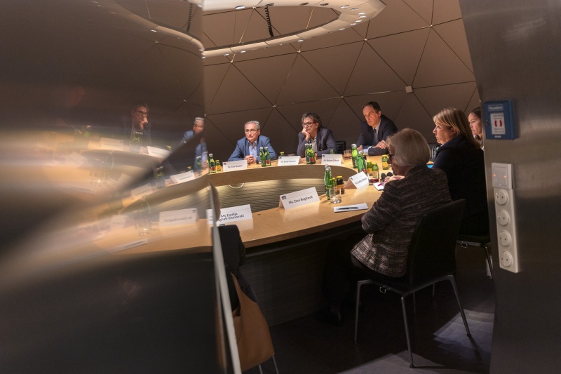 Teilnehmer:Innen im Workshop...