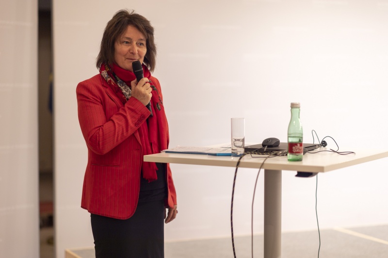 Verabschiedung durch Monika Mott