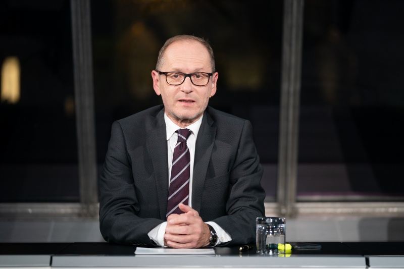 Moderator Gerald Groß