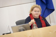 Am Präsidium Bundesratspräsidentin Korinna Schumann (SPÖ)