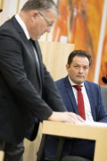 Bundesrat Markus Steinmaurer (FPÖ) am Rednerpult