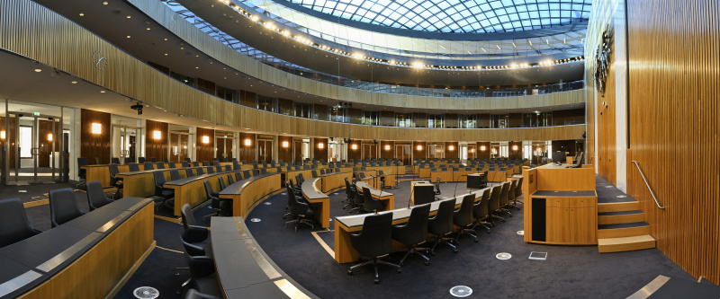 Seitenansicht Nationalratssaal