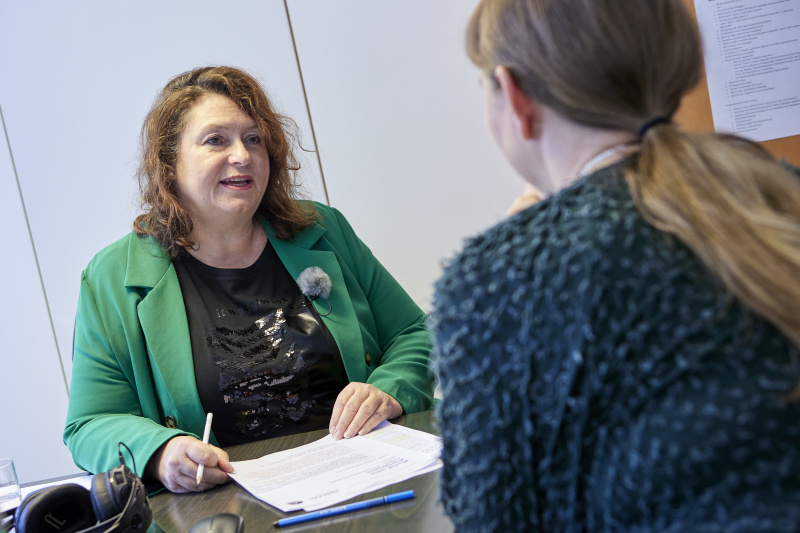 Demokratiewerkstatt - Gespräch mit Birgit Raffl-Gottsmann Demokratiewerkstatt