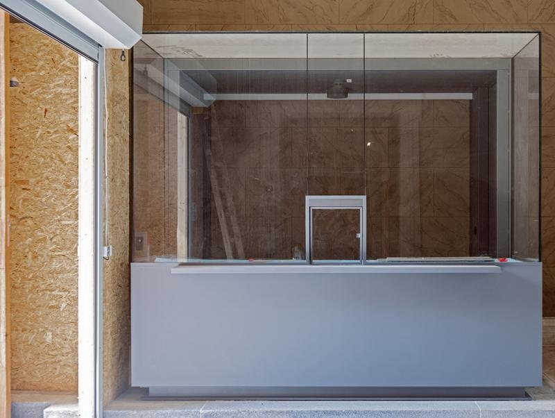 Eingangsbereich beim Wirtschaftstor 2