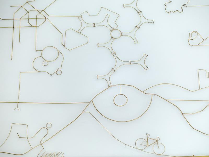 Aufbau Kunstinstallation Constantin Luser
