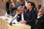 Am Rednerpult: Klubobfrau Pamela Rendi-Wagner (SPÖ)
