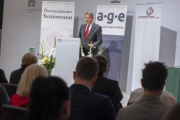 Am Rednerpult: Präsident des Österreichischen Seniorenrates Peter Kostelka