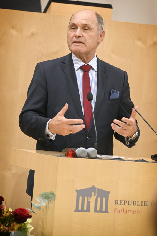 Eröffnungsworte: Nationalratspräsident Wolfgang Sobotka (ÖVP)