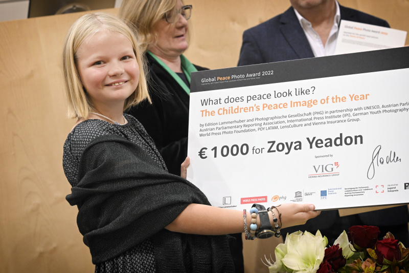 Preisträgerin Zoya Yeadon