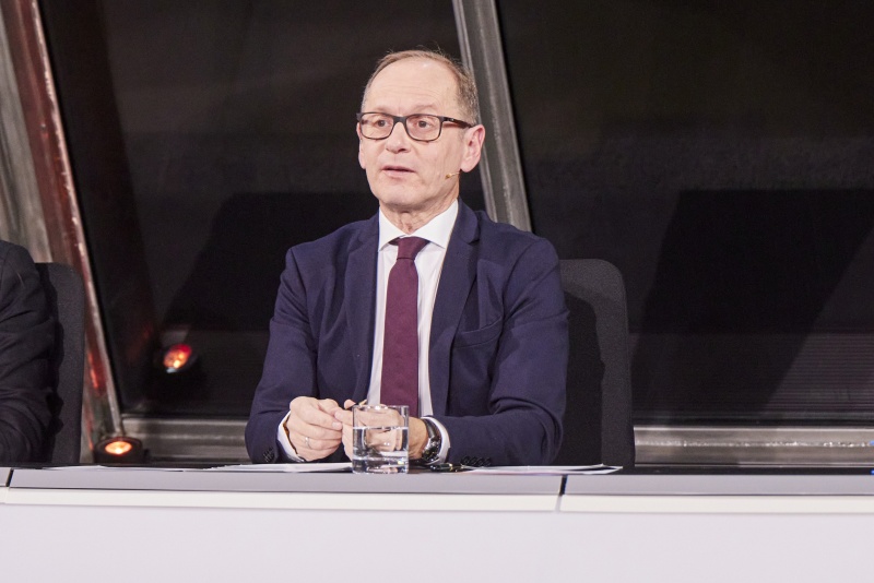 Moderator Gerald Groß